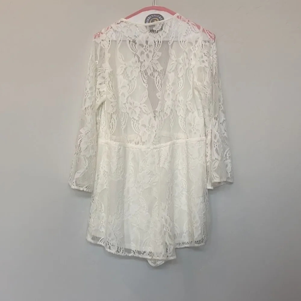 Show Me Your Mumu White Roxy Romper